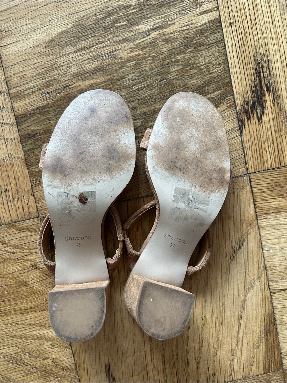 Soludos Ines Heel in Walnut - Picture 5 of 5